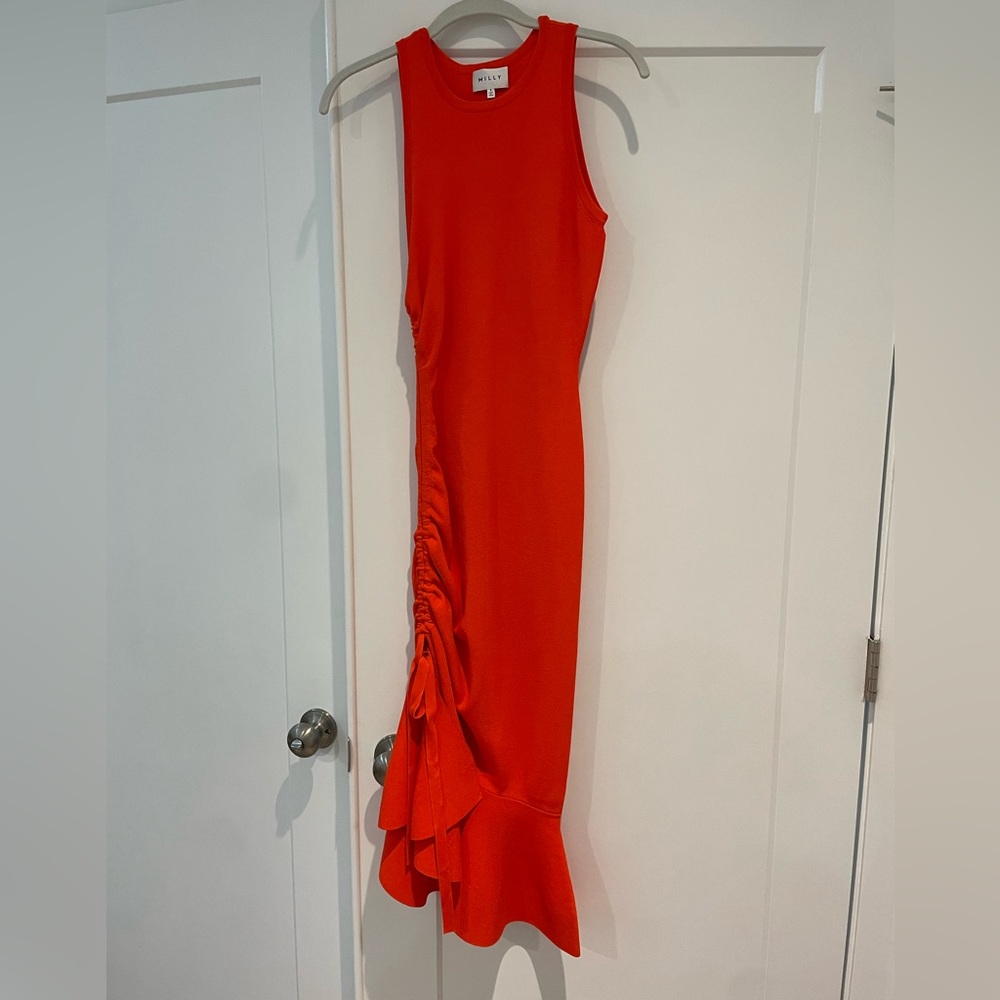 Milly sleeveless midi dress